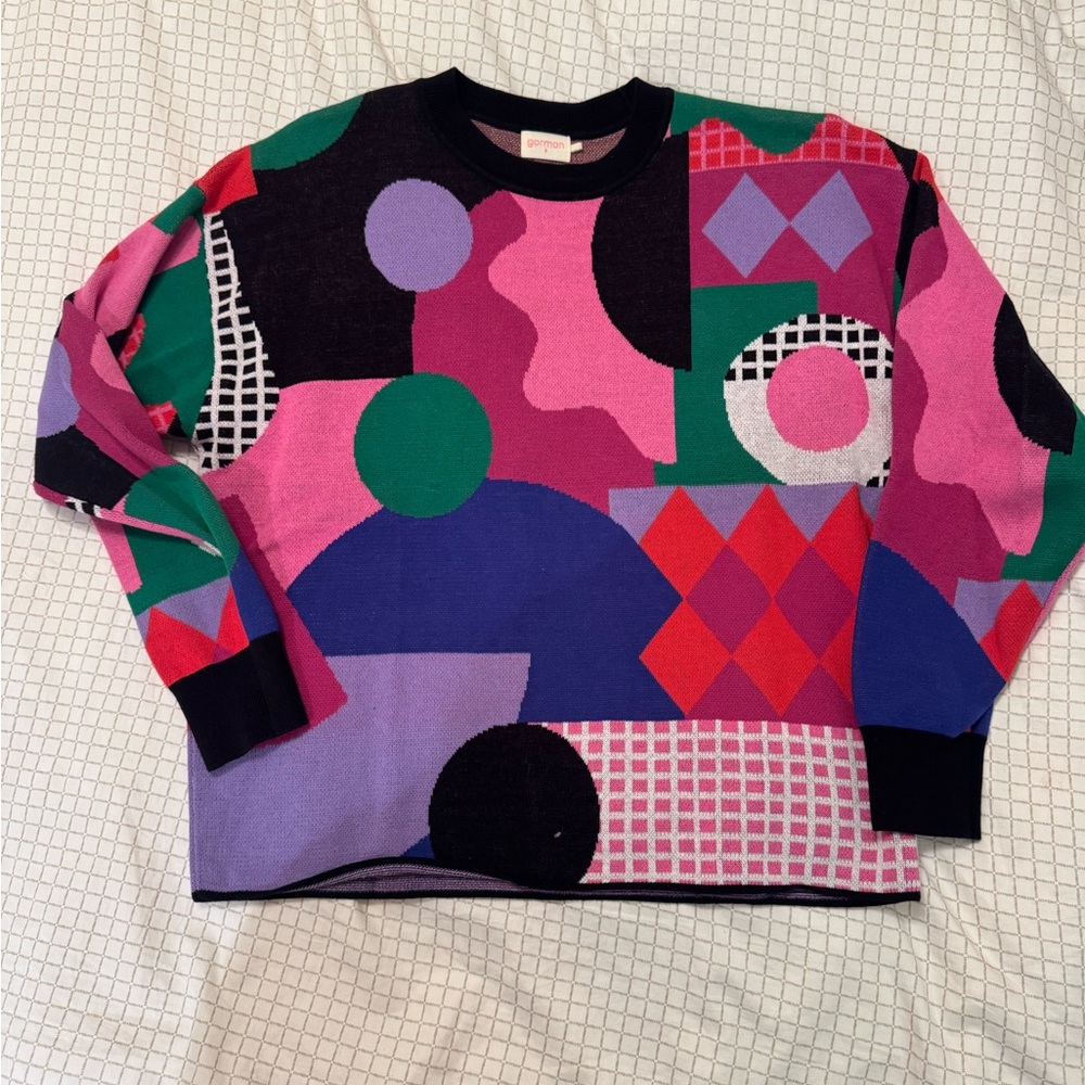 Gorman Geometric Pattern Sweater - image 1